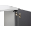 SZAFKA GLOSSY 80 SZARA