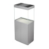 SZAFKA OPTISET 130 SZARA