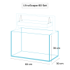 ZESTAW AKW. ULTRASCAPE 60 SNOW SET