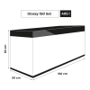ZESTAW AKW. GLOSSY ST 150 D&N CZARNY
