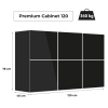SZAFKA PREMIUM 120 CZARNA