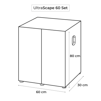 SZAFKA ULTRASCAPE 60 SNOW