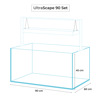 ZESTAW AKW. ULTRASCAPE 90 SNOW SET