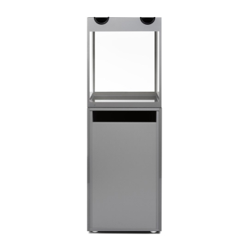 SZAFKA GLOSSY CUBE 50 SZARA