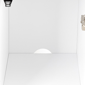 SZAFKA OPTISET 130 BIAŁA
