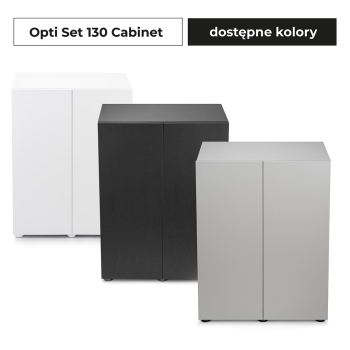 SZAFKA OPTISET 130 BIAŁA