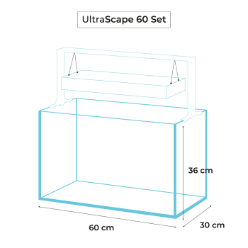 ZESTAW AKW. ULTRASCAPE 60 SNOW SET