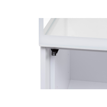 ZESTAW AKW. GLOSSY CUBE ST 50 D&N BIAŁY