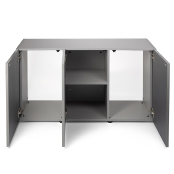 SZAFKA GLOSSY 150 SZARA